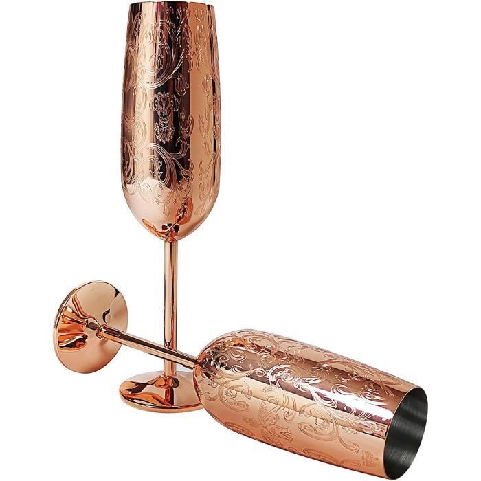 Lot De 2 Flûtes à Champagne Michael Aram – Cœur Grillé – Verre Transparent