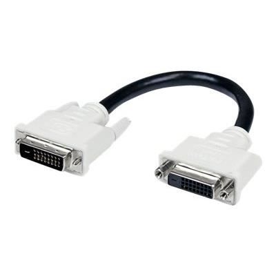 STARTECH Câble d'extension protecteur pour port numérique DVI-D Dual Link M/F - 15 cm
