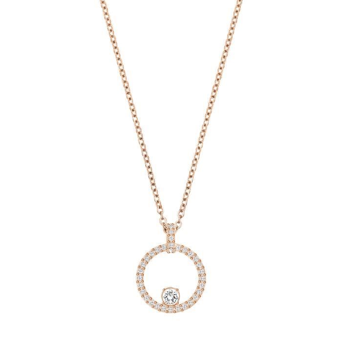 Collier Fine Chaîne Pendentif Ananas Ajouré Acier Argenté CC1707F Collier Fine Chaîne Pendentif Ananas Ajouré Acier Argenté CC1707F