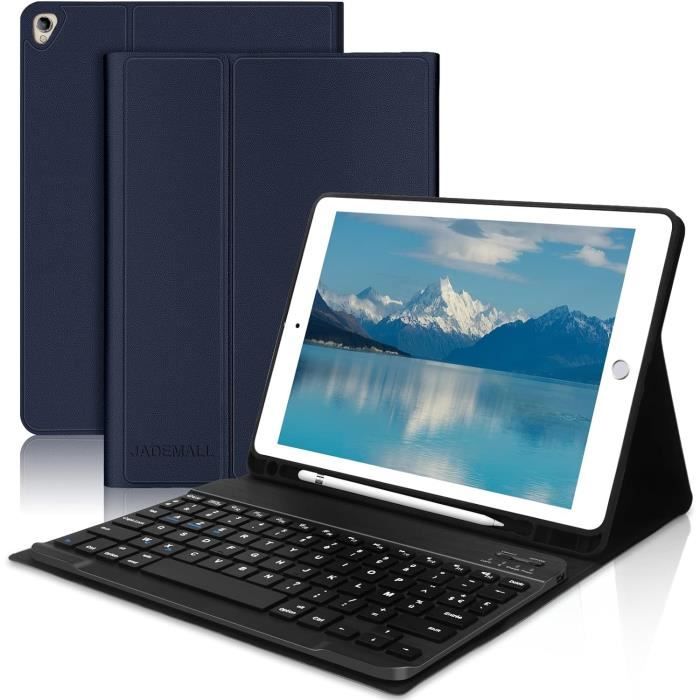 Hofsos Étui de protection pour iPad avec clavier 10.2,iPad 9ème génération avec clavier 2021