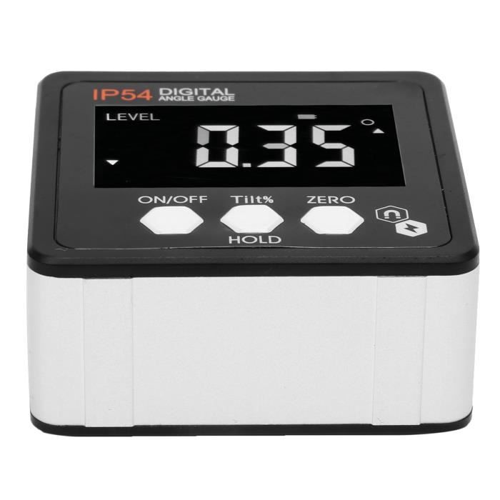 Shipenophy compteur d'angle Inclinomètre numérique rapporteur LCD Shipenophy compteur d'angle Inclinomètre numérique rapporteur LCD