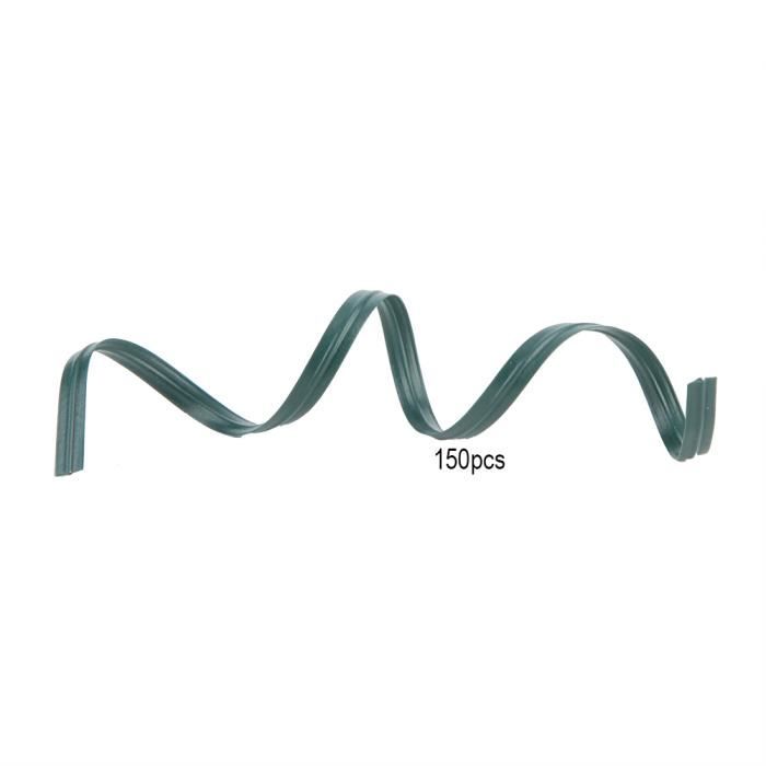 Fil Jardinage Vert, Fil De Attache Plante, 2 Roll 200 M Ajustable Attaches Jardin Avec Coupe Fil De Fer, Pour Lier Des Tomates Plante Grimpante Les Arbustes Et Les Fleurs(Vert