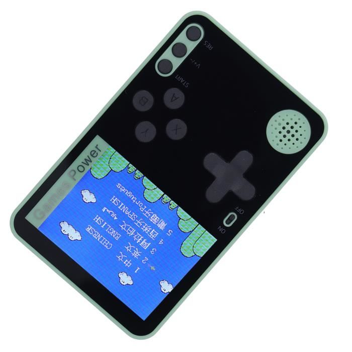 Jeux Rétro Portable Vmxlso Console Portable Retrogaming - Écran 3,5 Pouces, 800 Jeux Classiques, Rechargeable USB-C Console Jeux Portable 3.5 Pouces 800 Jeux