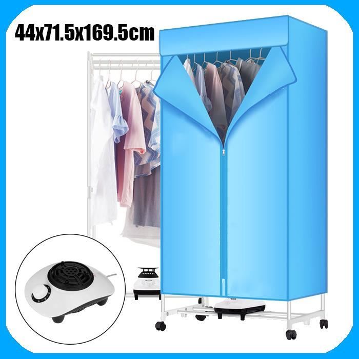 Sèchelinge pour vêtements 1000W Séchoir Armoire Rapide YES01