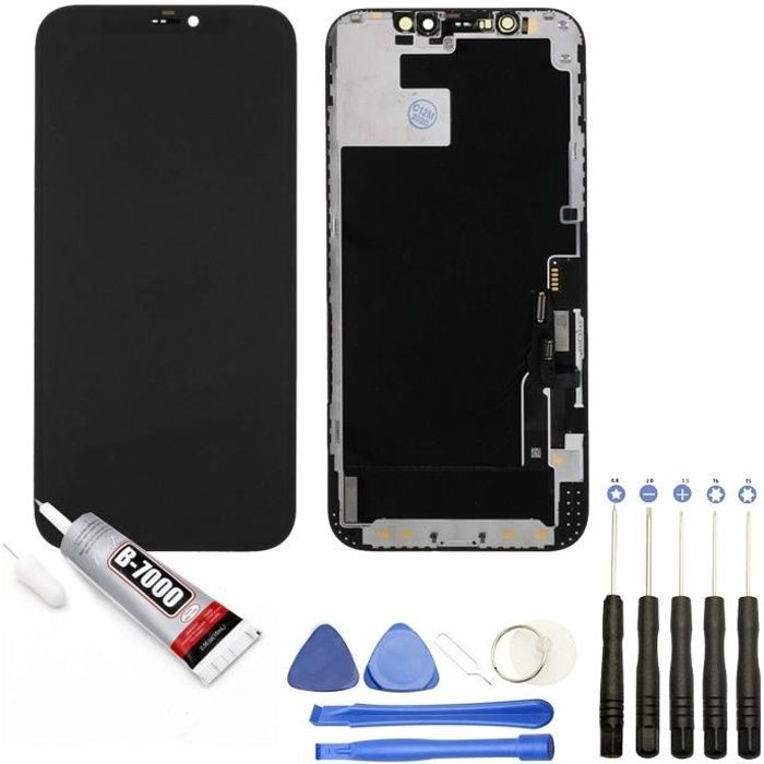 Écran LCD pour iPhone 14 Pro avec Vitre Tactile Relife Noir