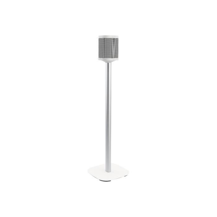 Vogel's Sound 4301 Pied pour haut-parleur(s) blanc posé sur le sol pour Sonos One, PLAY:1