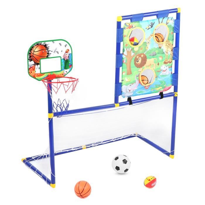 Combo de jeux gonflables commerciaux 4-en-1 : Jouets gonflables, jeu de basket-ball et jeu de lancer d'anneaux pour location de fêtes en extérieur  26
