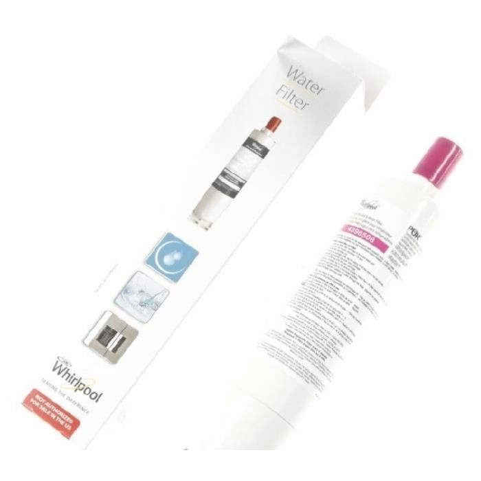 Pack De 2 Filtres à Eau GE MWF Originaux - Pour Réfrigérateur, élimine Goût De Chlore, 3 étages