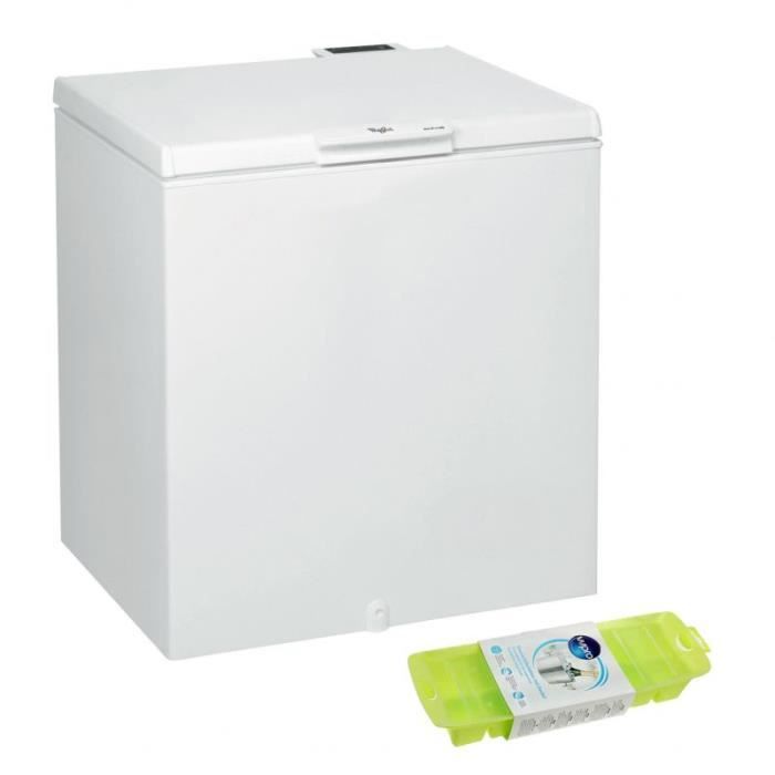 Congélateur coffre WHIRLPOOL WHE3133 315L Blanc - Congélateurs