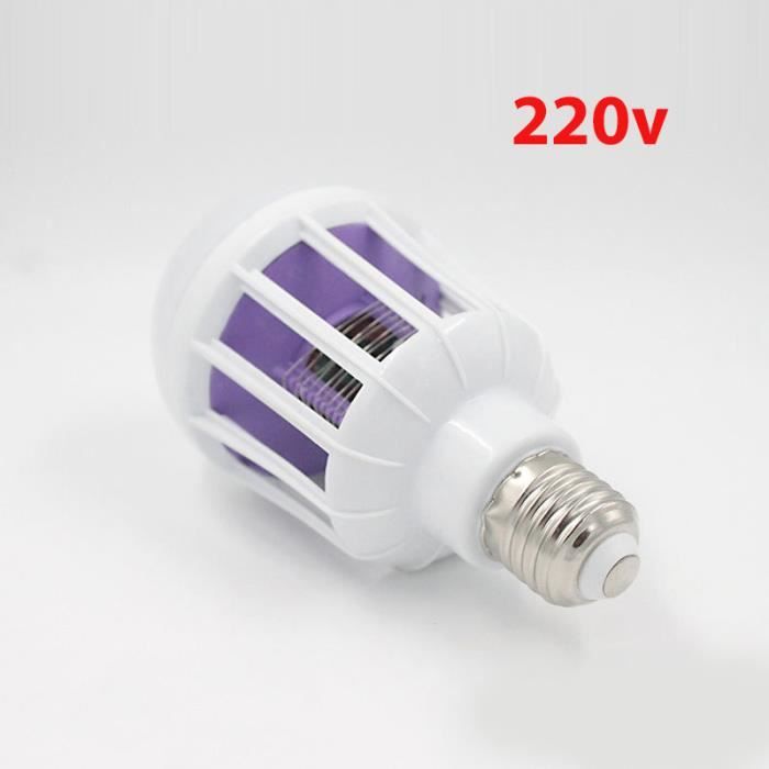 Ampoule De Rechange 18W Pour Lampe Anti-moustiques - Double Tube En H - Attire Mouches, Mites, Moucherons - 9
