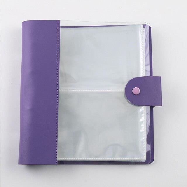 RUNRAYAY Album Photo 64 Pochettes En Cuir Synthétique Avec Motif