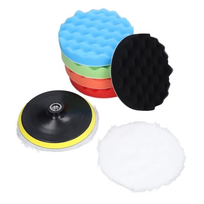 30 Tampons De Polissage Pour Voiture En Mousse Jaune - Pour Application Cire, Polish, Nettoyage Intérieur - Éponges Souples Et Absorbantes