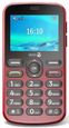 Doro 1880 rouge - téléphone mobile 4G simple d’utilisation avec un grand écran-1