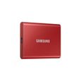 SAMSUNG SSD externe T7 USB type C coloris rouge 500 Go-1