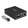 StarTech.com Convertisseur de média Gigabit Ethernet fibre optique multimode compact avec SFP - 850nm MM LC - 550 m (MCM1110MMLC)-1