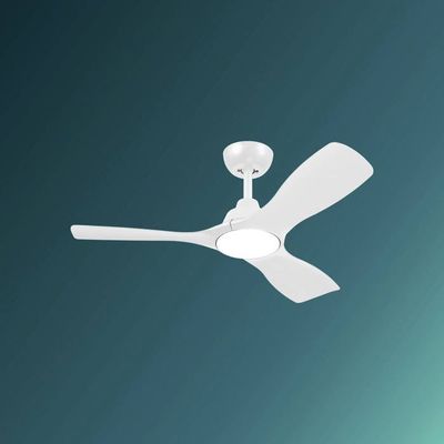 Stille Witte Plafondventilator DALLAS Met LED | 3 Bladen Met Afstandsbediening 202306281138542