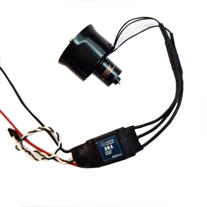 QX-Motor 30mm EDF 6 pales ventilateur avec QF1611(1311) moteur sans brosse 6000KV 7000KV 5000KV 4000KV pour bricolage RC avions modèle pièces QX-Motor 30mm EDF 6 pales ventilateur avec QF1611(1311) moteur sans brosse 6000KV 7000KV 5000KV 4000KV pour bricolage RC avions modèle pièces