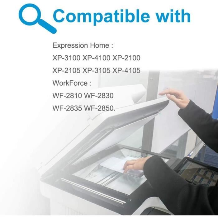 LIWI-603XL 603 XL Cartouches d'encre Compatible pour Epson Multipack 603  pour Expression Home XP-4100 XP-3100 XP-2100 XP-4105 [1120] - Cdiscount  Informatique