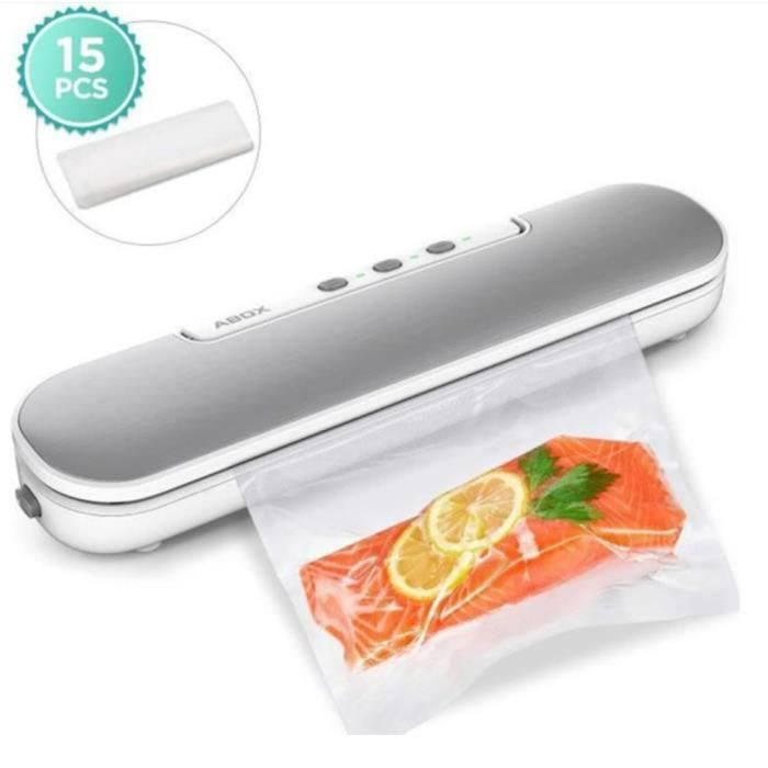 Kit Bocal Sous Vide Hansheng - Bocaux Portables Avec Couvercles En Acier Inoxydable Et Pompe à Vide Pour Conserver Vos Aliments