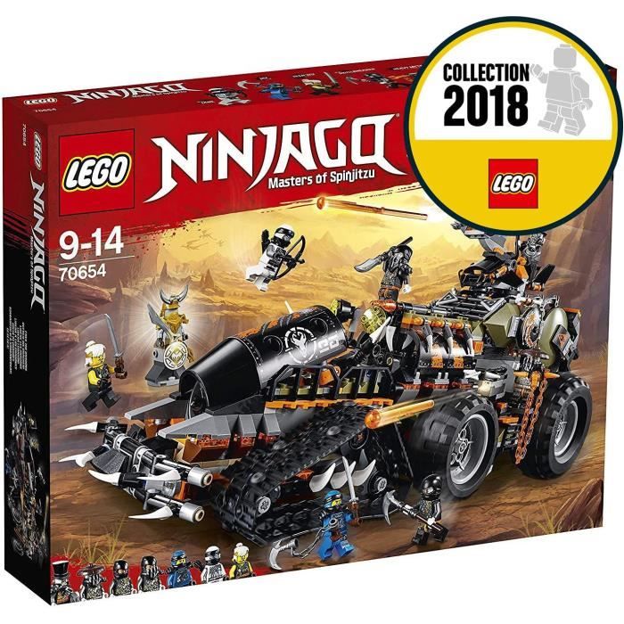 LEGO®-NINJAGO® Le véhicule de combat Dieselnaut Jeu pour Enfant 9