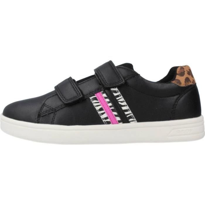 Basket Geox 125896 Noir 34 GEOX Fille Lacets Synth tique