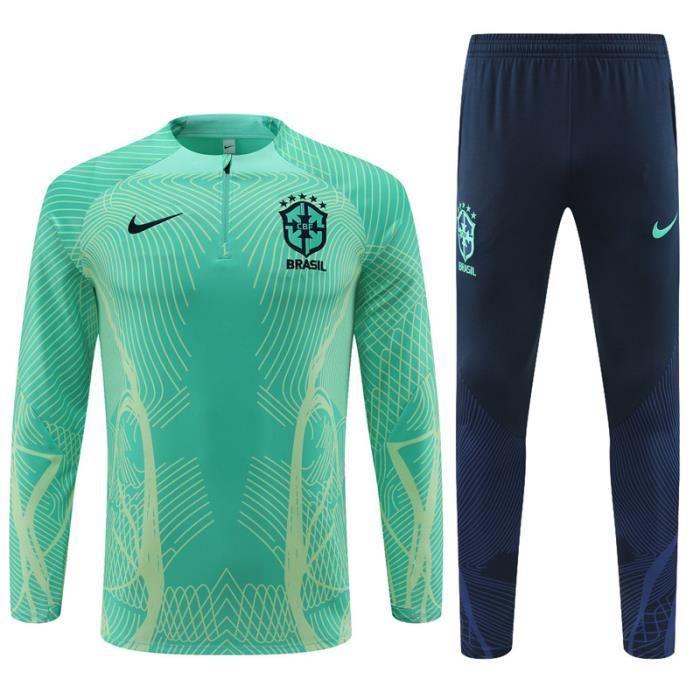 Maillot de Foot Maillot BRÉSIL Authentique 2023 Saison Ensemble