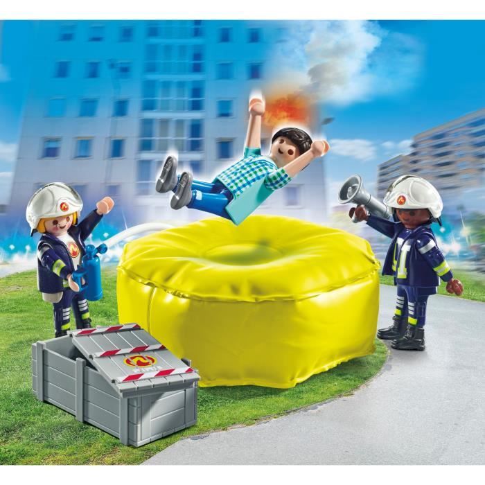 Lot De 5 Extincteurs Playmobil Pour Camion De Pompiers - Accessoires Jeux