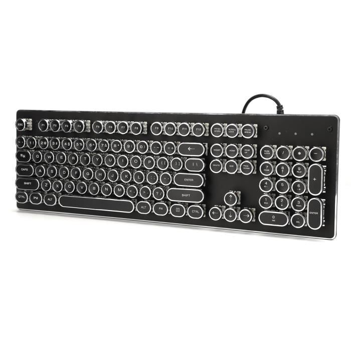 Clavier Mécanique 104 Touches – Switches Bleus & RGB LED