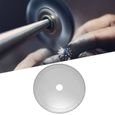 ARAMOX Scie lapidaire Lame de disque de coupe de diamant de lame de disque lapidaire de diamant pour le cristal (150 * 20 * 0,5 mm)-2