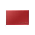 SAMSUNG SSD externe T7 USB type C coloris rouge 500 Go-2