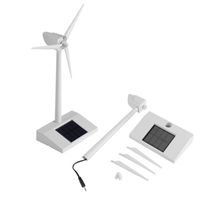 TISHITA Kits de Modèles d'Expériences Scientifiques en Bois DIY, Modèle de Moulin à Vent Solaire, Assemblage DIY, Modèles de Sciences de l'Ingénierie pour Garçons Enfants