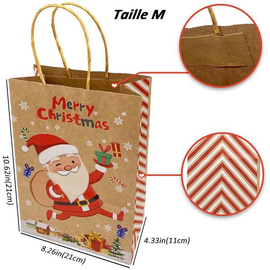 Achetez Un Assortiment De Sacs-cadeaux De Noël Hallmark