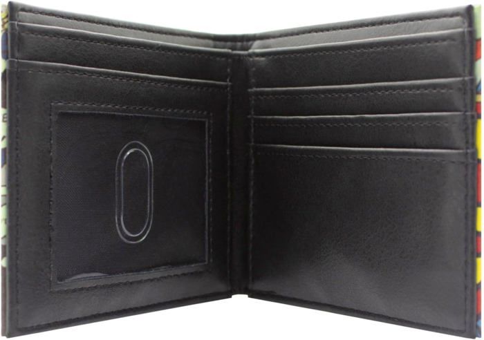 Portefeuille Venom Marvel - Double Pli - Porte-Cartes & ID - Design Anti-Héros - Gris
