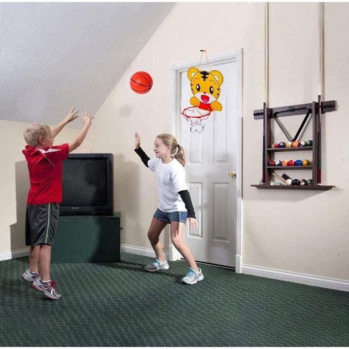 Mini Panier Basket Montage Mural Panier De Basket Mural Interieur Avec Panneau Et Filet En Nylon Pour Loisir Adulte Enfants