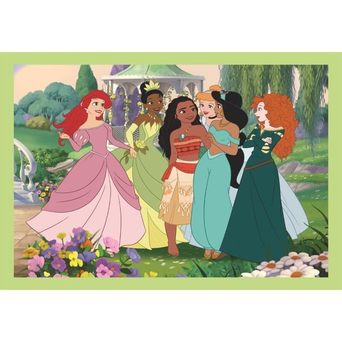 CLEMENTONI - Puzzle 4 en 1 - Disney Princess - Cdiscount Jeux - Jouets