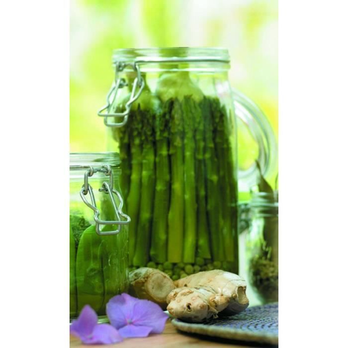 Lot De 6 Bocaux En Verre Dont 4 Le Parfait – Idéal Pour Conserve Foie Gras Et Terrine
