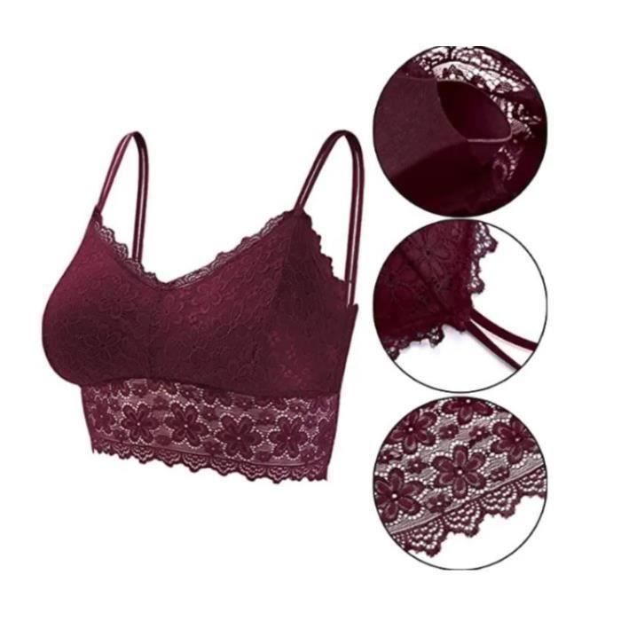 Caraco Débardeur Betty Dentelle Blanc Femme - Morgan