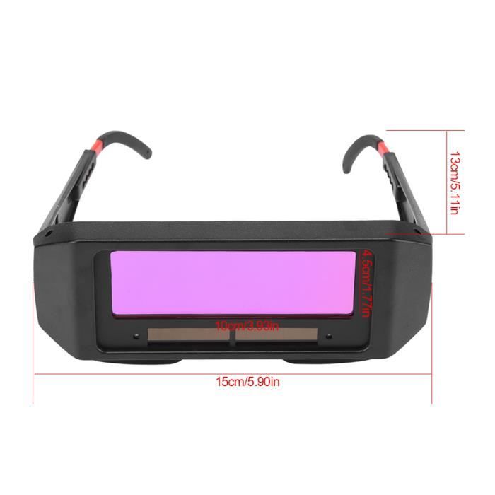 Lunettes solaires de soudure lunettes de soudure d assombrissement automatique anti ultraviolet yeux de soudeuse Cdiscount Bricolage