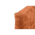 Tête de lit Cala en tissu orange 90-3