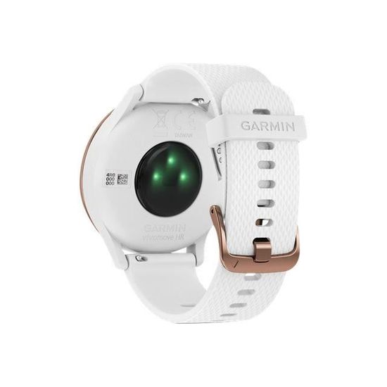 Garmin vivomove hr sport smartwatch rose gold best sale