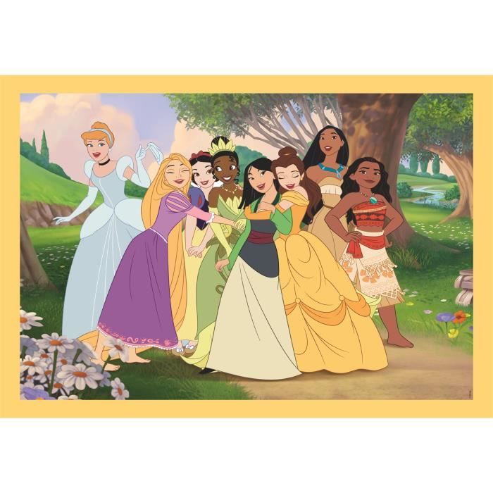 CLEMENTONI - Puzzle 4 en 1 - Disney Princess - Cdiscount Jeux - Jouets