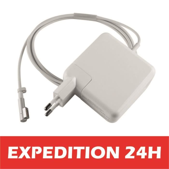Chargeur MacBook Pro 85W Magsafe 1 - Adaptateur Secteur 18.5V 4.6A Pour Mac Pro 13" 15" 17" (2009-2012) Modèles A1278 A1286 A1297