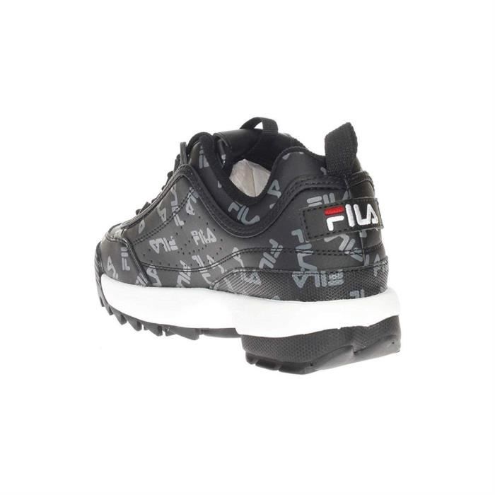 Fila disruptor noir sale et dore