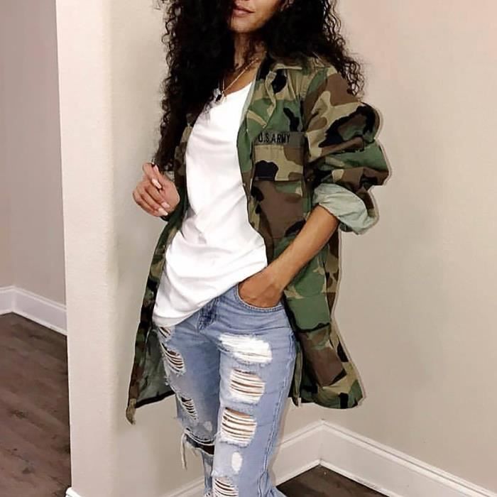 Blouse militaire femme 2025