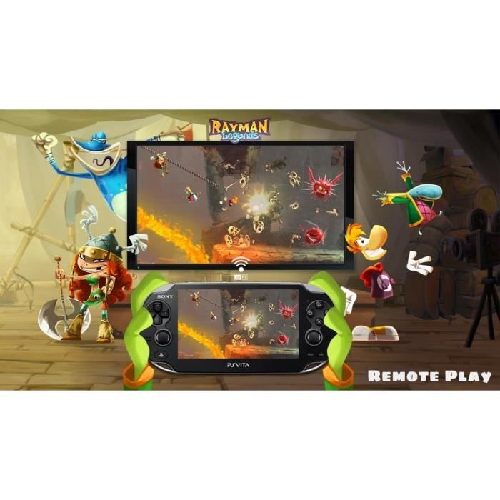 Jeu Rayman Legends PS4 - Version PAL FR Complète Avec Notice - Très Bon état