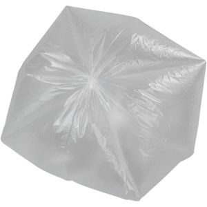 Sac Poubelle Transparent Géant 90L - Dimensions 18x29x39 Pouces, 140g, Marque MSDS, Neuf