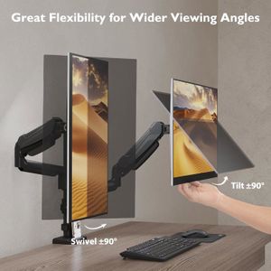 Support Surélevé Pour écran BESPORTBLE En Bois - Plateau Rangement Bureau, Ergonomique Pour Ordinateur - 7