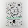 Mini Stickers Bullet Journal À Colorier - TOGA - 16 planches mensuelles et trackers noir et blanc-0