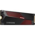 SAMSUNG - 990 PRO - Disque SSD Interne - 1 To - Avec dissipateur - PCIe 4.0 - NVMe 2.0 - M2 - Compatible PS5 (MZ-V9P1T0GW)-0