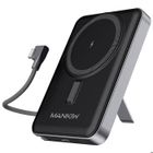 MANKIW Batterie Externe MagSafe 10000Mah-Power Bank Magnétique- Charge Rapide PD 22.5W-Type-C